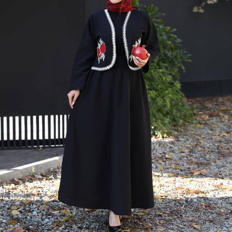 کت  ودامن گلدوزی انار (پک 3 عددی)