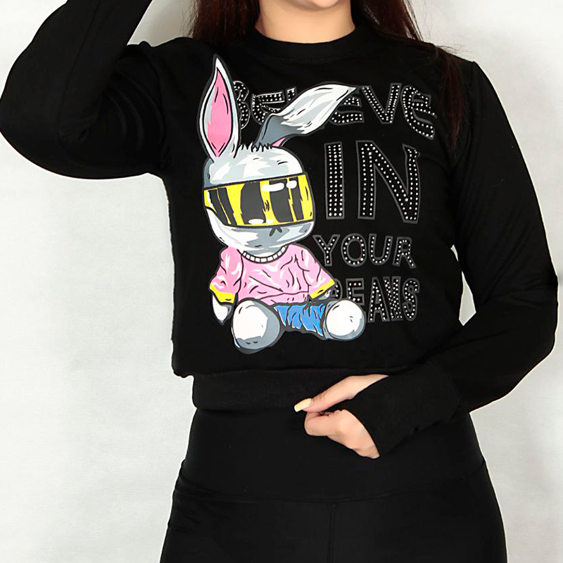 بلوز کراپ گلکسی استین فینگری (پک 3 عددی)