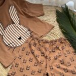 کراپ شورتک خرگوش (پک 6 عددی)