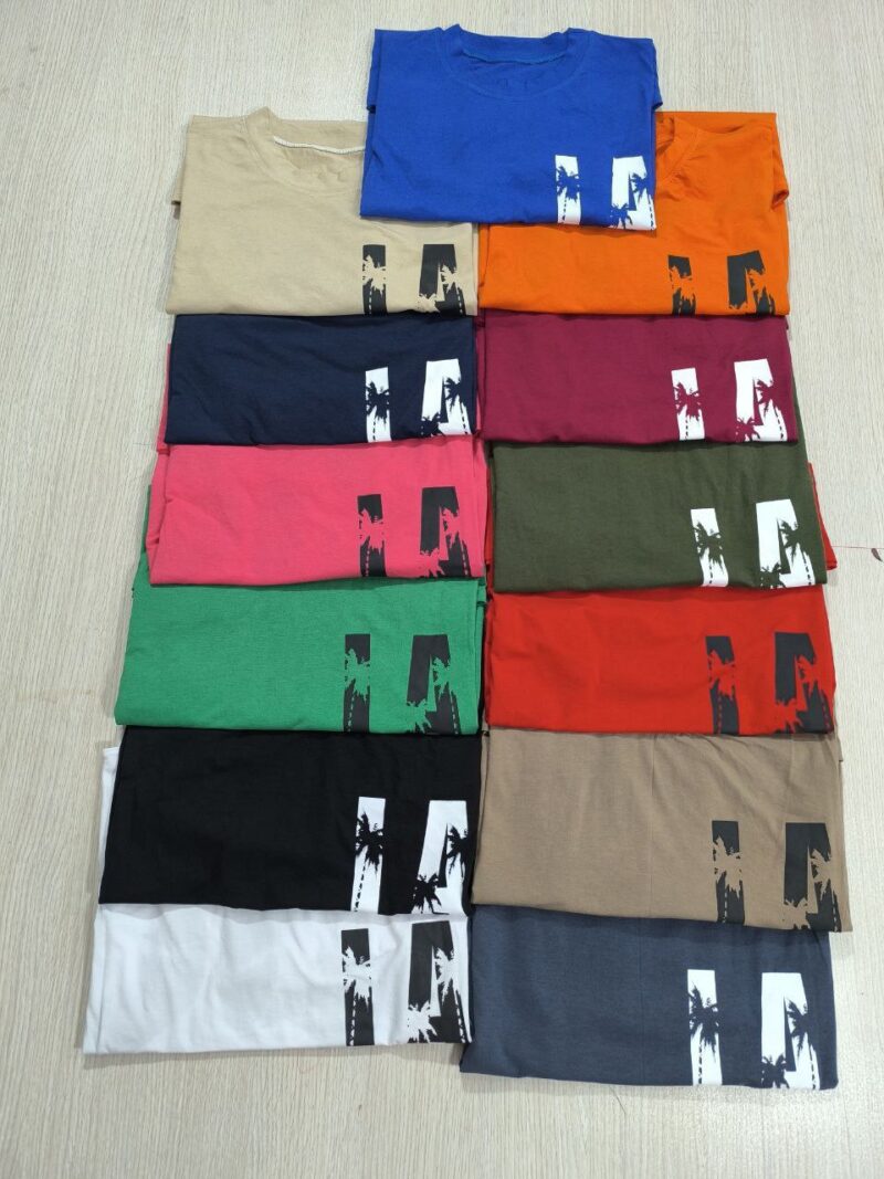 تیشرت لانگ لش LA (پک 6 عددی)