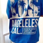 تیشرت لانگ لش LA (پک 6 عددی)