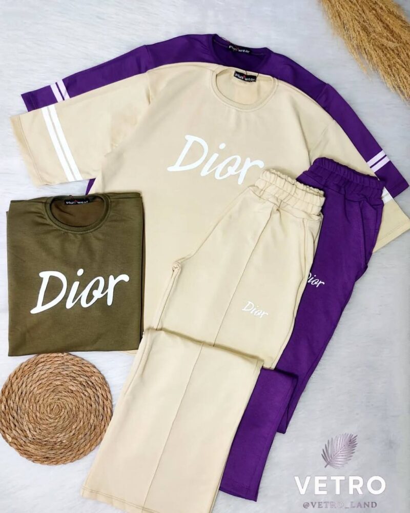 ست تیشرت شلوار دیور (پک 6 عددی)