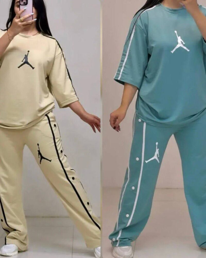 ست تیشرت و شلوار بگ جوردن (پک 6 عددی)