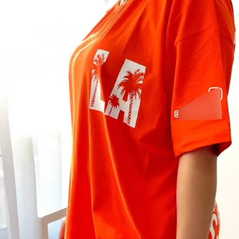 تیشرت لانگ لش LA (پک 6 عددی)