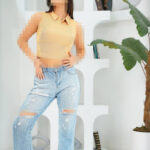 تاپ رکابی یقه مردانه (پک 6 عددی)