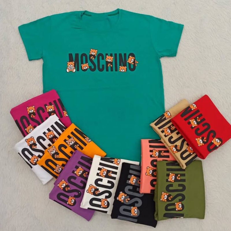 ‌تیشرت لانگ موسچینو (پک 6 عددی)