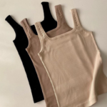 تاپ يقه خشتى بلند (پک 5 عددی)