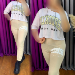 ‌ست کراپ شلوار Brooklyn (پک 4 عددی)