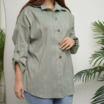 مانتو مراکشی جلو باز پشت دکمه (پک 4 عددی)