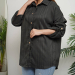 مانتو مراکشی جلو باز پشت دکمه (پک 4 عددی)