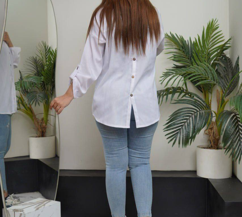 مانتو مراکشی جلو باز پشت دکمه (پک 4 عددی)