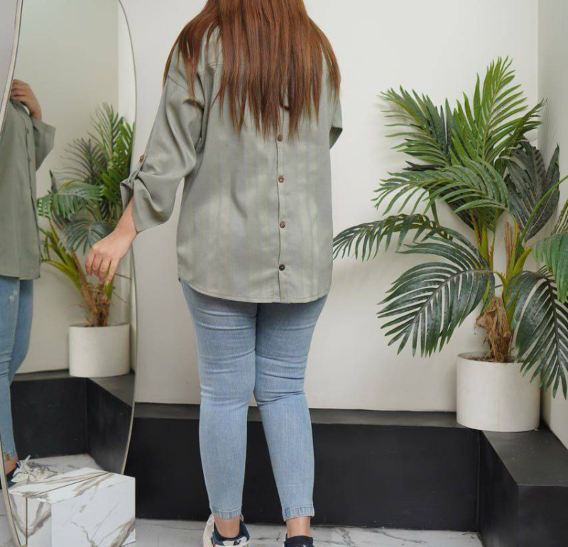 مانتو مراکشی جلو باز پشت دکمه (پک 4 عددی)