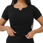 کراپ یقه کوبایی (پک 6 عددی)