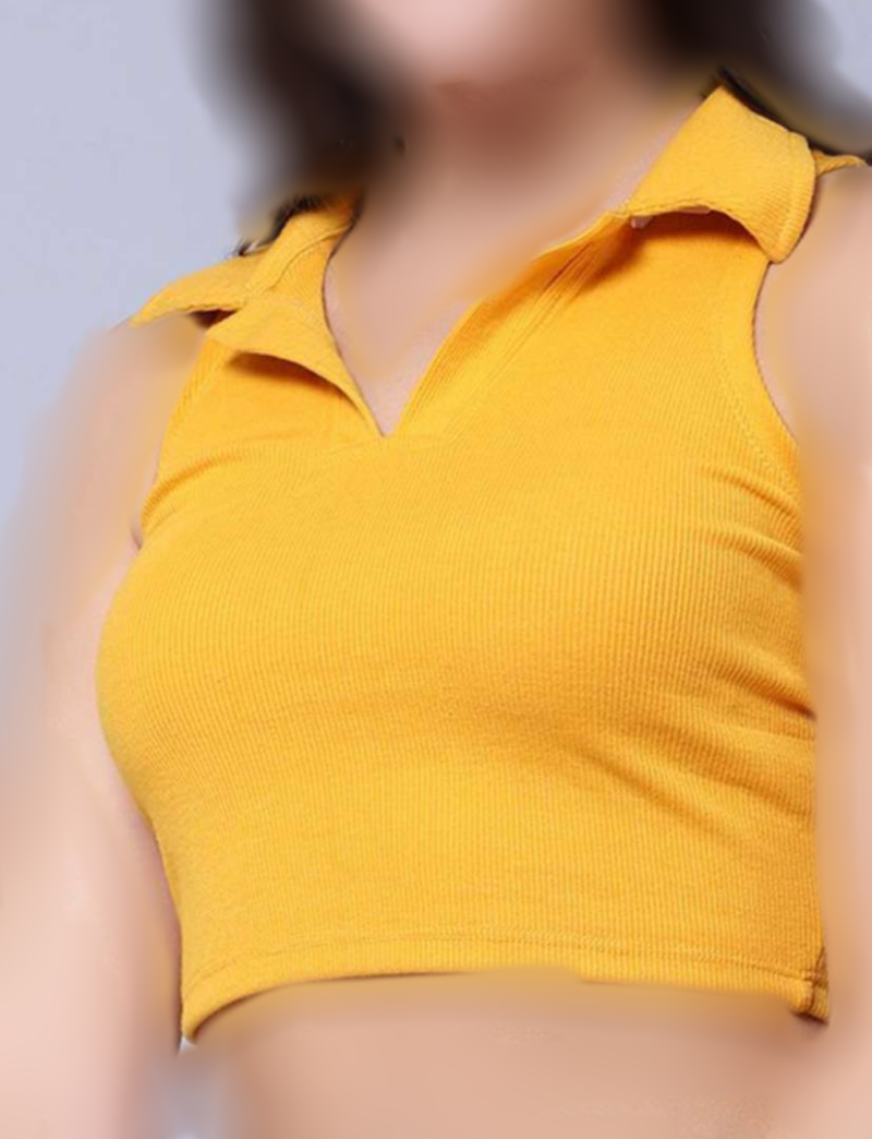 تاپ رکابی یقه مردانه (پک 6 عددی)