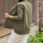 مانتو قواره دار بغل دکمه (پک 5 عددی)