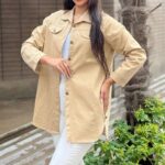 مانتو قواره دار بغل دکمه (پک 5 عددی)