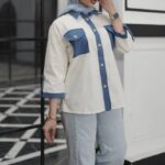 مانتو دوجیب مدل هانیه (پک 5 عددی)