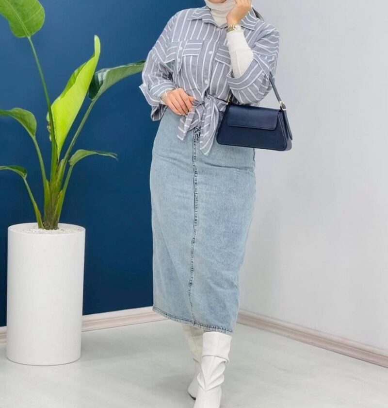 مانتو مدل جیب صلیبی (پک 4 عددی)