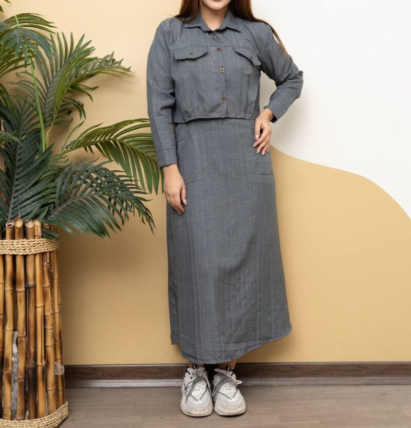 ست کت کراپ و بیلر صوفیا (پک 6 عددی)