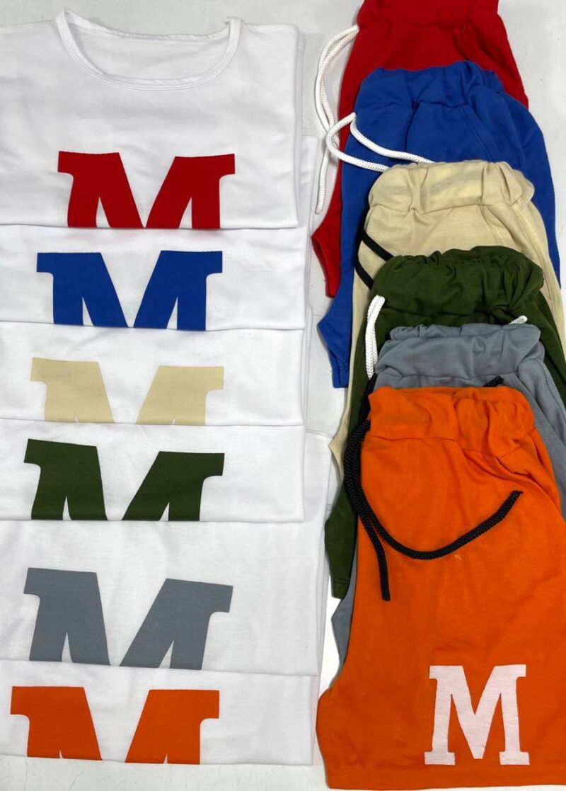 ست کراپ شورتک M (پک 6 عددی)