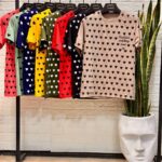 تیشرت چاپ قلب (پک 6 عددی)