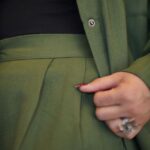 ست مانتو شلوار کتان (پک 3 عددی)