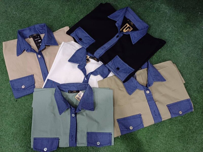 مانتو دوجیب مدل هانیه (پک 5 عددی)