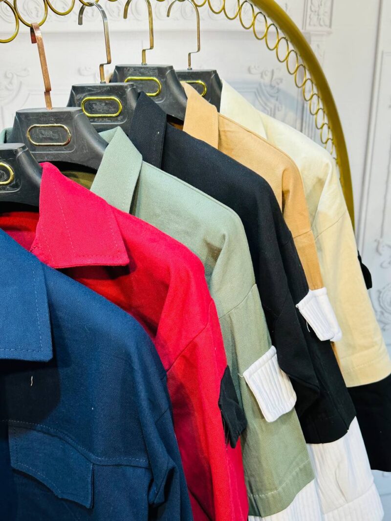 مانتو مدل افرا (پک 3 عددی)