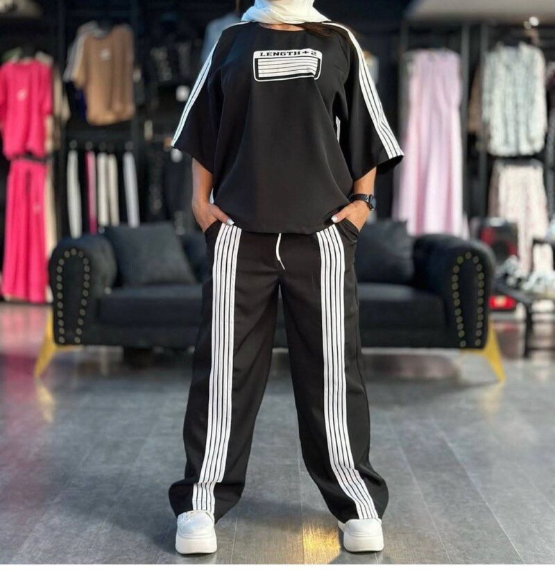 ست تیشرت شلوار بگ  (پک 6 عددی)