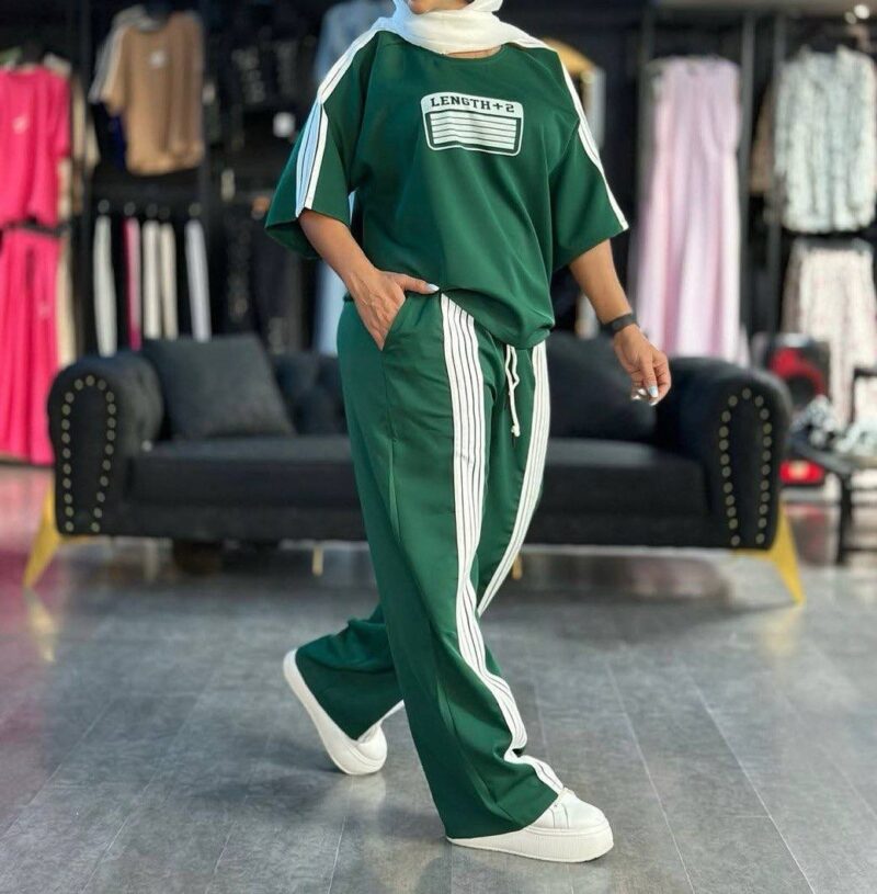 ست تیشرت شلوار بگ  (پک 6 عددی)