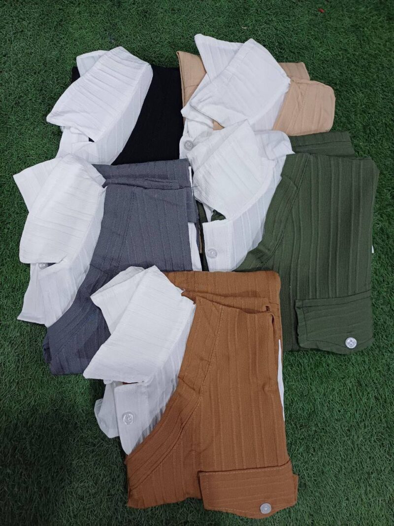 تونیک مانتویی وست ۲تیکه (پک 5 عددی)