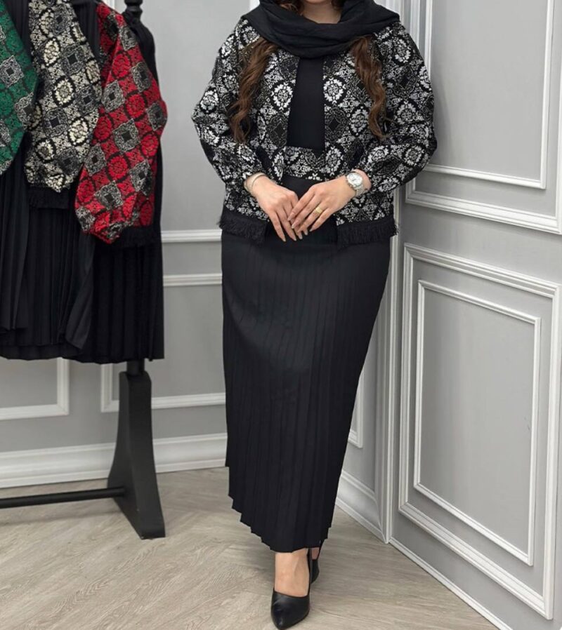 کت و دامن آلیش (پک 5 عددی)