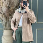 مانتو ۲جیب قواره دار مهلا (پک 5 عددی)