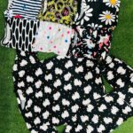 ست تیشرت شلوار استیکری (پک 4 عددی)