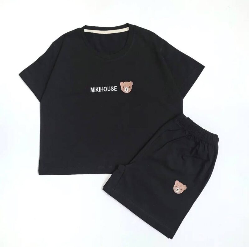 ست کراپ شورتک خرسی (پک 6 عددی)