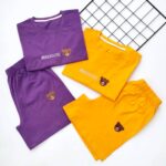 ست کراپ شورتک خرسی (پک 6 عددی)