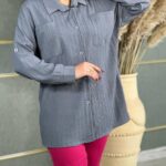 مانتو ۲جیب مرجان (پک 4 عددی)