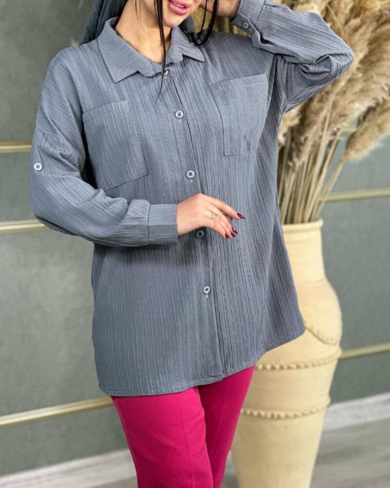 مانتو ۲جیب مرجان (پک 4 عددی)