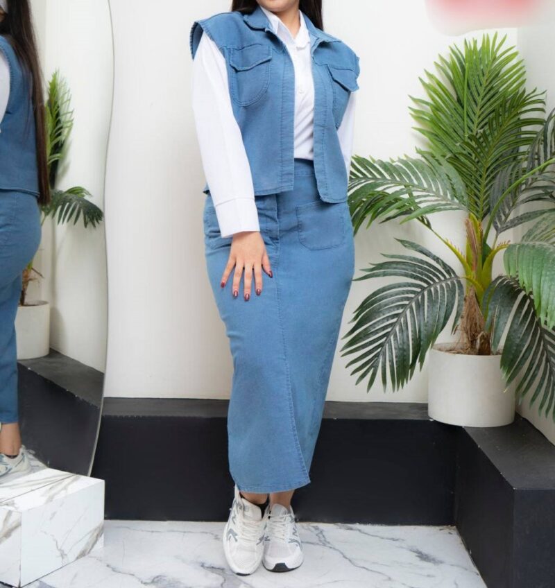 ست ۳ تیکه کت و دامن و شومیز (پک 3 عددی)