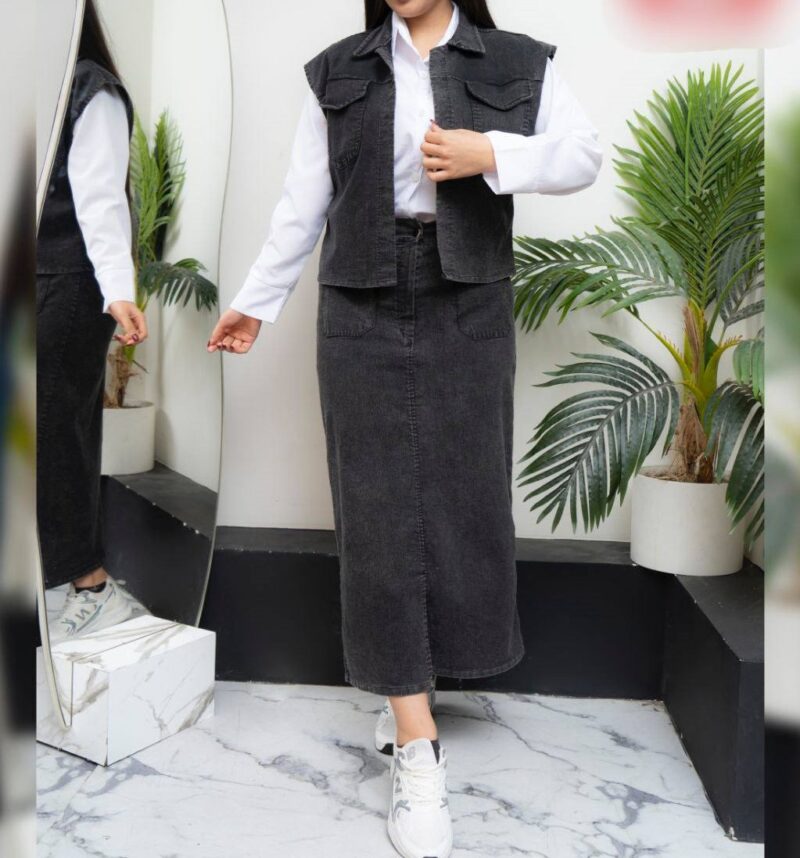 ست ۳ تیکه کت و دامن و شومیز (پک 3 عددی)