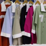 مانتو ۲جیب ۲رنگ‌ نبات (پک 3 عددی)