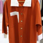 مانتو ۲جیب ۲رنگ‌ نبات (پک 3 عددی)