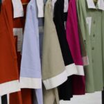 مانتو ۲جیب ۲رنگ‌ نبات (پک 3 عددی)