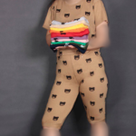 ست کراپ شورتک خرسی (پک 6 عددی)