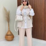 وست کوتاه نیلوفر  (پک 3 عددی)