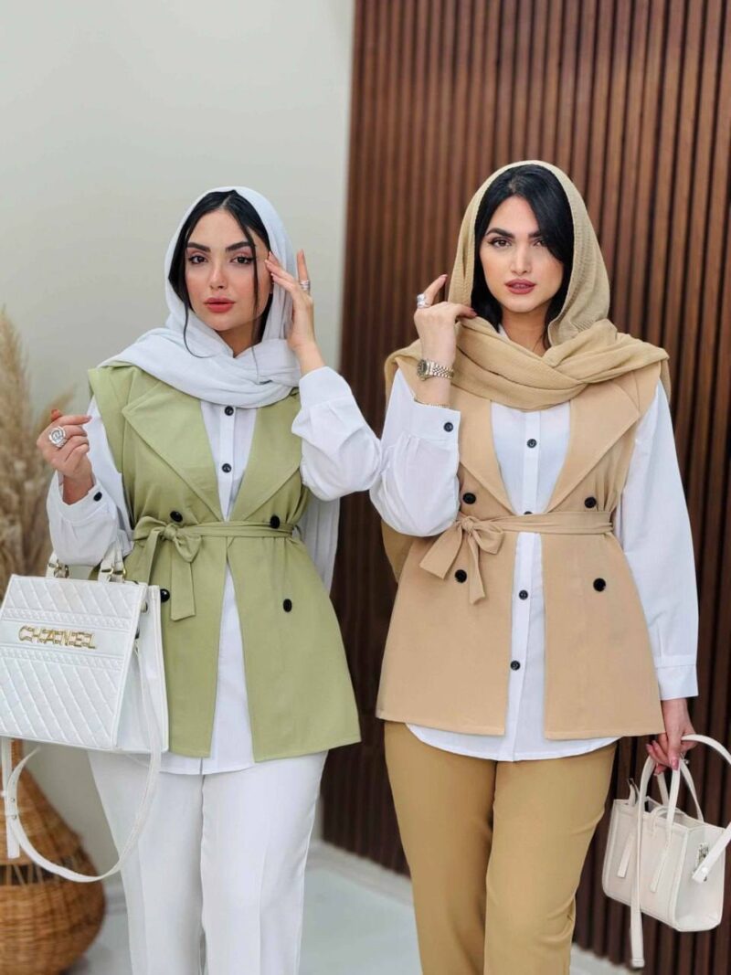 وست کوتاه نیلوفر  (پک 3 عددی)