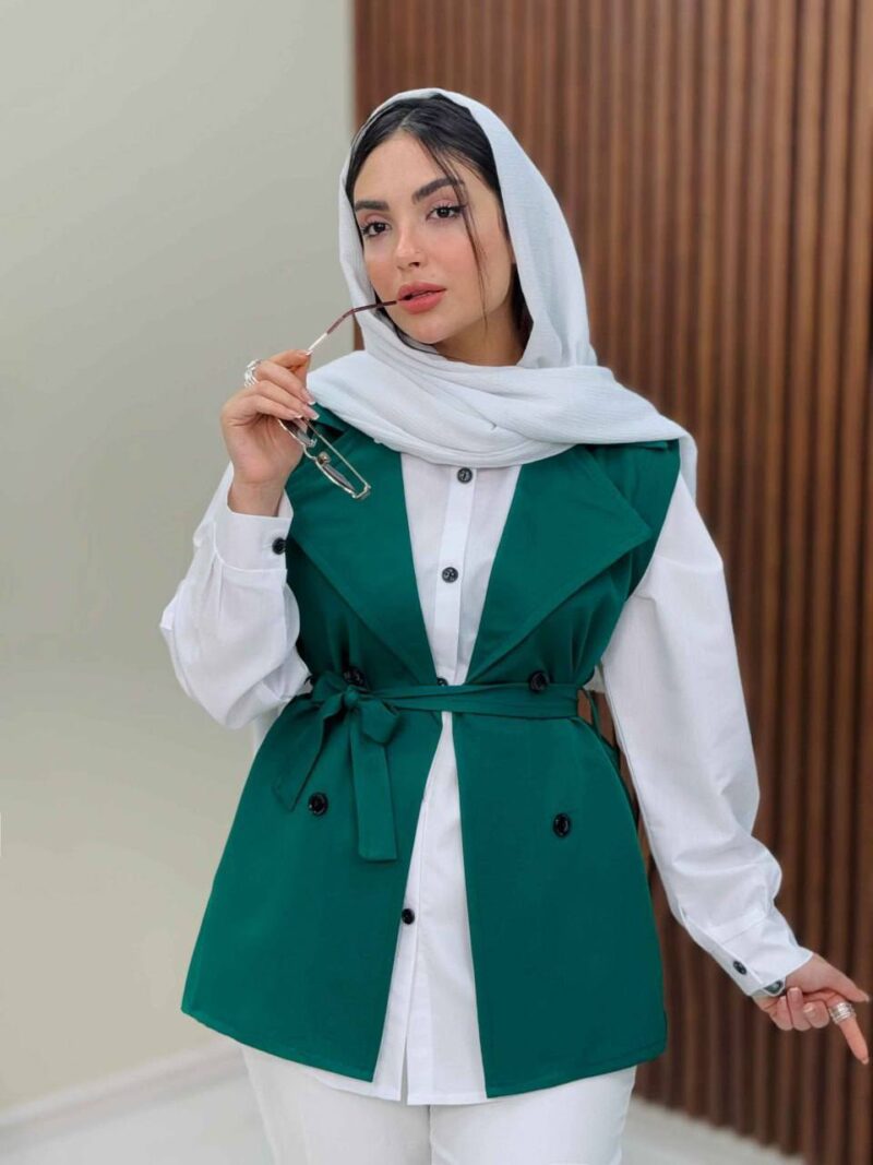 وست کوتاه نیلوفر  (پک 3 عددی)