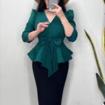 شومیز کتی پاپیونی (پک 4 عددی)