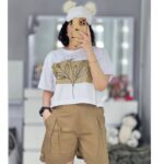 ست کراپ و شورتک (پک 5 عددی)