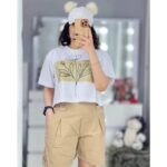 ست کراپ و شورتک (پک 5 عددی)